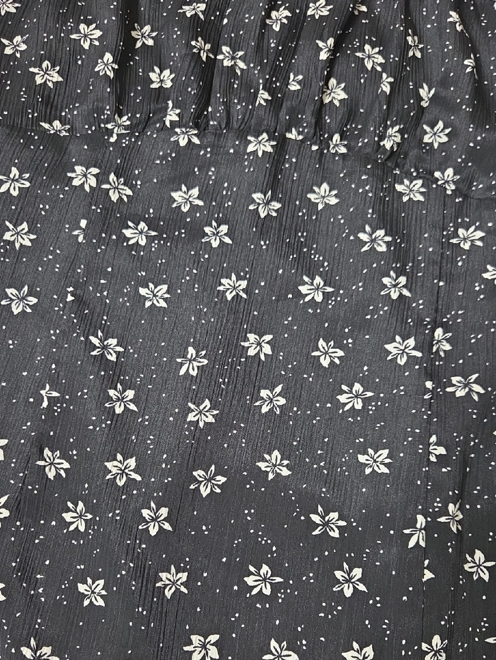 Willow + Root Black Floral Mini Dress - Picture 5 of 7